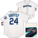 Seattle Mariners Ken Griffey Jr. Signed White Nike Cooperstown Edition Jersey