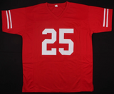 Melvin Gordon Signed Wisconsin Custom Red Jersey