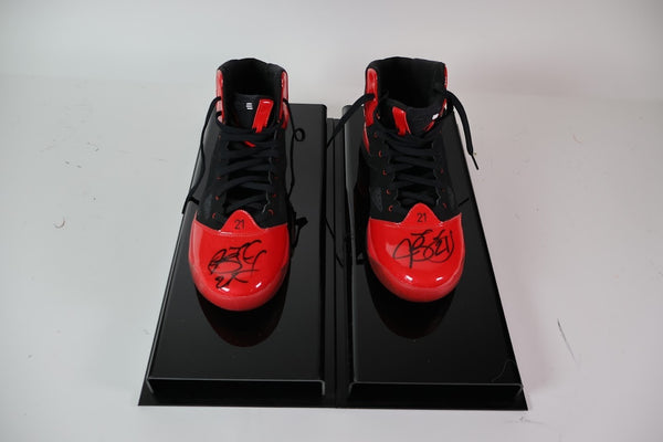 Jimmy Butler Autographed Adidas Size 14 Shoes Pair JSA LOA