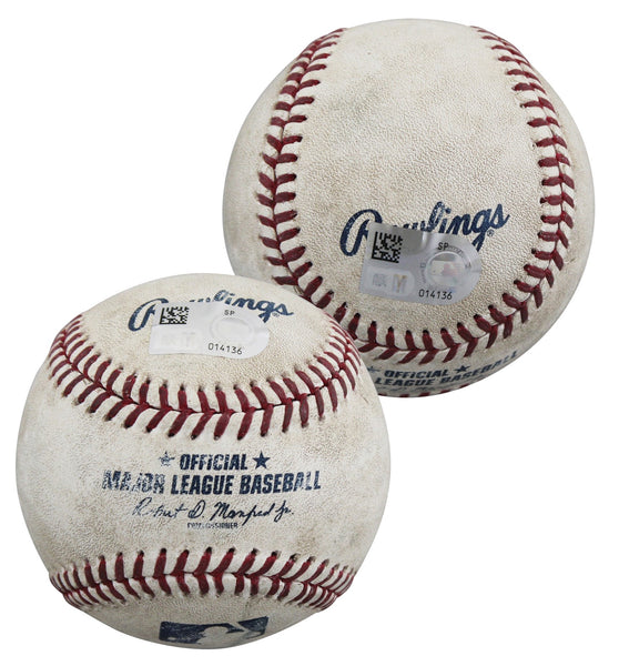 Dodgers Yoshinobu Yamamoto Game Used Manfred Baseball White Sox vs. Dodgers MLB