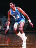 Adrian Dantley Signed Buffalo Braves Jersey Inscribed "ROY 76-77" (JSA) HOF 2008