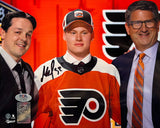 Matvei Michkov 2023 Draft Philadelphia Flyers Autographed 11x14 Hockey Photo PSA