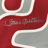 Autographed/Signed Steve Carlton Philadelphia Grey Baseball Jersey JSA COA
