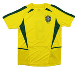 Ronaldo Nazario Signed Brazil Authentic Yellow Soccer Jersey