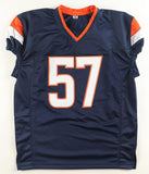 Dre Greenlaw Signed Denver Broncos Jersey (Beckett) Ex-Arkansas Razorback L.B.