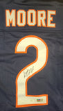 DJ MOORE AUTOGRAPHED SIGNED PRO STYLE XL JERSEY w/ JSA STICKER COA