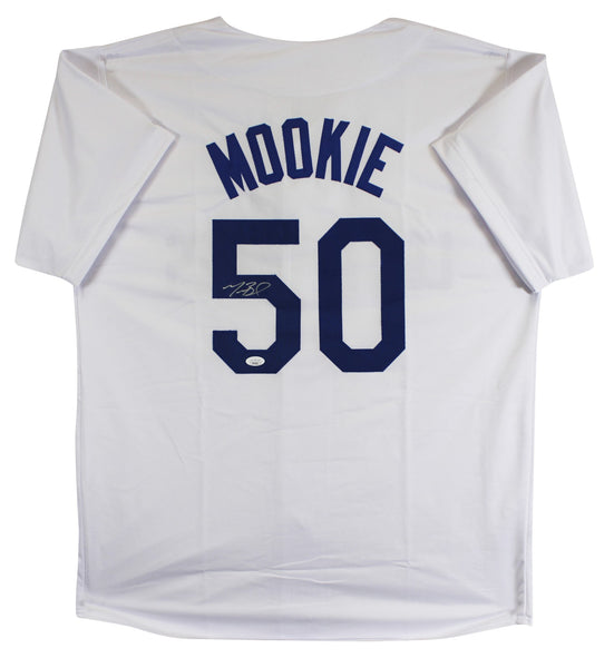 Mookie Betts Authentic Signed White Pro Style Jersey Autographed JSA 2
