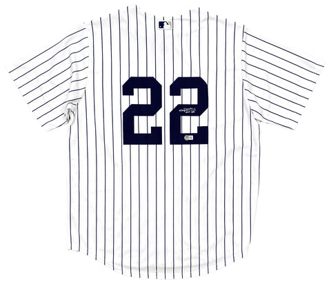 Juan Soto New York Yankees Signed Nike White Home Limited Jersey Beckett
