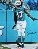 Dolphins Jaylen Waddle Authentic Signed 16x20 Vertical Framed Photo Fanatics
