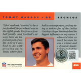 Tommy Maddox Autographed 1992 Pro Line #454 Trading Card Beckett 59190