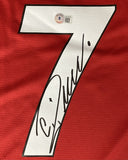 Cristiano Ronaldo Signed Manchester United Adidas Soccer Jersey BAS ITP
