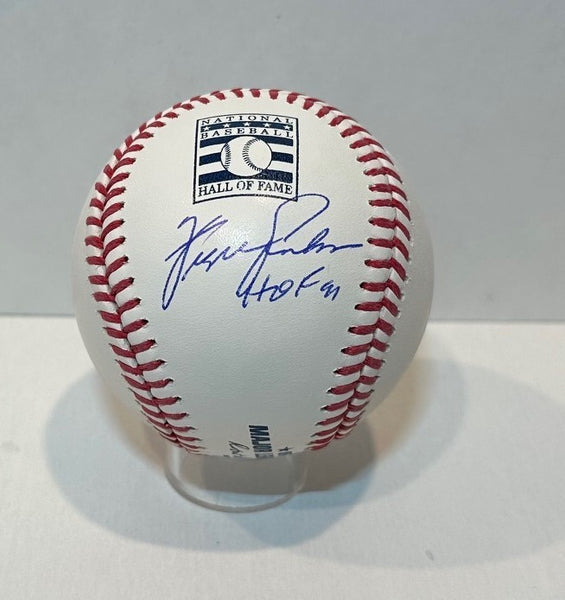 Cubs FERGIE JENKINS Signed Official MLB HOF LOGO Baseball AUTO w/ HOF - BAS