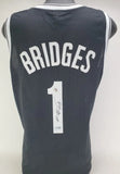 Mikal Bridges Signed Brooklyn Nets Jersey (PSA COA) 2018 1st Rnd Pk 10th Overall