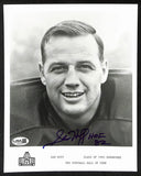 Sam Huff Official Pro Football HOF Auto/Signed 8x10 Photo JSA BA201975