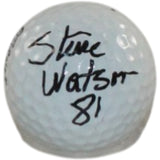 Steve Watson Autographed/Signed Denver Broncos Titleist Golf Ball Beckett 55414