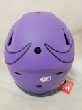 ADRIAN PETERSON SIGNED MINNESOTA VIKINGS RAVE SPEEDFLEX HELMET BECKETT QR