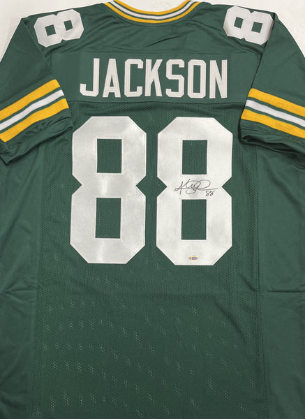Packers SB XXXI Champ KEITH JACKSON Signed Custom Replica Green Jersey AUTO -JSA