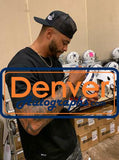 Dak Prescott Autographed Dallas Cowboys Authentic Flat White Helmet BAS 28674