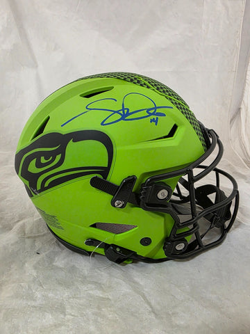 SAM DARNOLD SIGNED SEATTLE SEAHAWKS F/S RAVE SPEEDFLEX HELMET W/ BECKETT QR