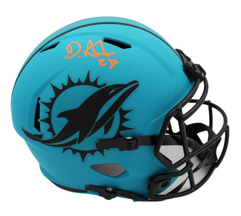 De'Von Achane Signed Miami Dolphins Speed Full Size Rave NFL Helmet