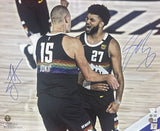 Jamal Murray Nikola Jokic Signed Denver Nuggets 16x20 Photo FAN 43975