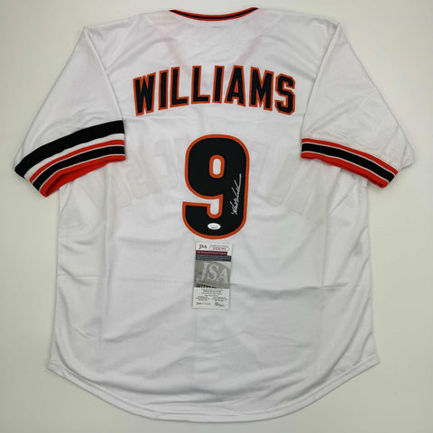 Autographed/Signed Matt Williams San Francisco White Jersey JSA COA