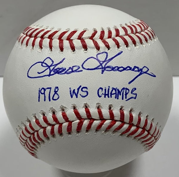 Yankees GOOSE GOSSAGE Signed Major League Baseball w/ "1978 WS Champs" AUTO JSA
