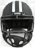 Javonte Williams Signed Cowboys F/S Eclipse Speed Helmet- Beckett W Holo *Damage