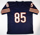 Dennis McKinnon Signed Chicago Bears Jersey "SB XX" (JSA) 1985 / Wide Receiver