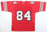 Brent Jones Signed San Francisco 49ers Jersey (PSA) 3xSuper Bowl Champion / T.E