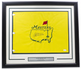 Jack Nicklaus Signed Framed Masters Golf Flag w/ Years JSA LOA XX26502
