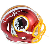 Darrell Green Autographed Washington Redskins Mini Helmet Chrome Beckett 51869