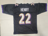 DERRICK HENRY SIGNED PRO STYLE XL JERSEY WITH BECKETT QR