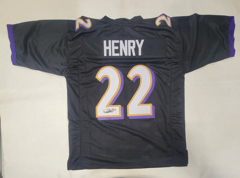 DERRICK HENRY SIGNED PRO STYLE XL JERSEY WITH BECKETT QR