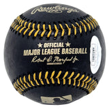 Rachel Balkovec Yankees Signed 1st Female Manager Insc OMLB Black Baseball JSA