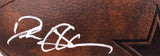 Deion Sanders Autographed Dallas Cowboys Distressed Logo Football-Beckett W Holo