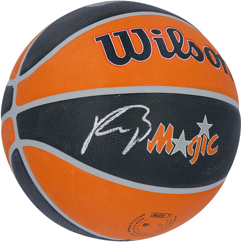 Paolo Banchero Orlando Magic Autographed Wilson City Standard Basketball