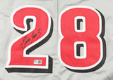 Eugenio Suarez Signed Cincinnati Reds Jersey (GTSM) 2xAll Star 3rd Baseman