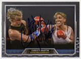 Christy Martin Signed 2024 Topps Chrome Boxing Trading Card #71 - (SCHWARTZ COA)