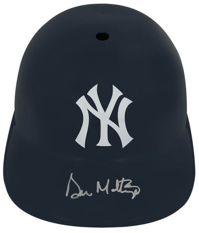 Don Mattingly Signed NY Yankees Replica Souvenir Batting Helmet - (SCHWARTZ COA)