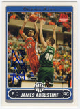 James Augustine Signed Magic 2006 Topps Rookie Basketball Card #237 - (SS COA)