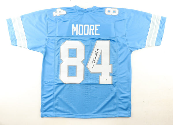 Herman Moore Signed Detroit Lions Jersey (JSA) Lion Wide Receiver 1991-2001