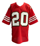 Garrison Hearst Signed Custom Red Pro-Style Football Jersey BAS ITP