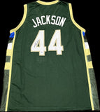 Andre Jackson Signed Jersey PSA Milwaukee Bucks Autographed