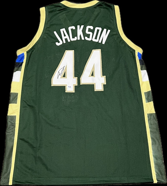 Andre Jackson Signed Jersey PSA Milwaukee Bucks Autographed