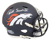 Broncos Patrick Surtain II Authentic Signed Speed Mini Helmet BAS Witnessed