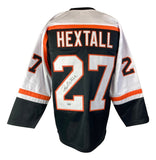 Ron Hextall Philadelphia Signed Black Hockey Jersey BAS