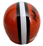 Bobby Mitchell HOF Signed/Inscribed Browns Mini Football Helmet JSA 213144