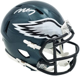 MICHAEL VICK AUTOGRAPHED EAGLES GREEN SPEED MINI HELMET BECKETT WITNESS 243633