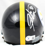 Jerome Bettis Hines Ward Signed Pittsburgh Steelers Mini Helmet- Beckett W Holo